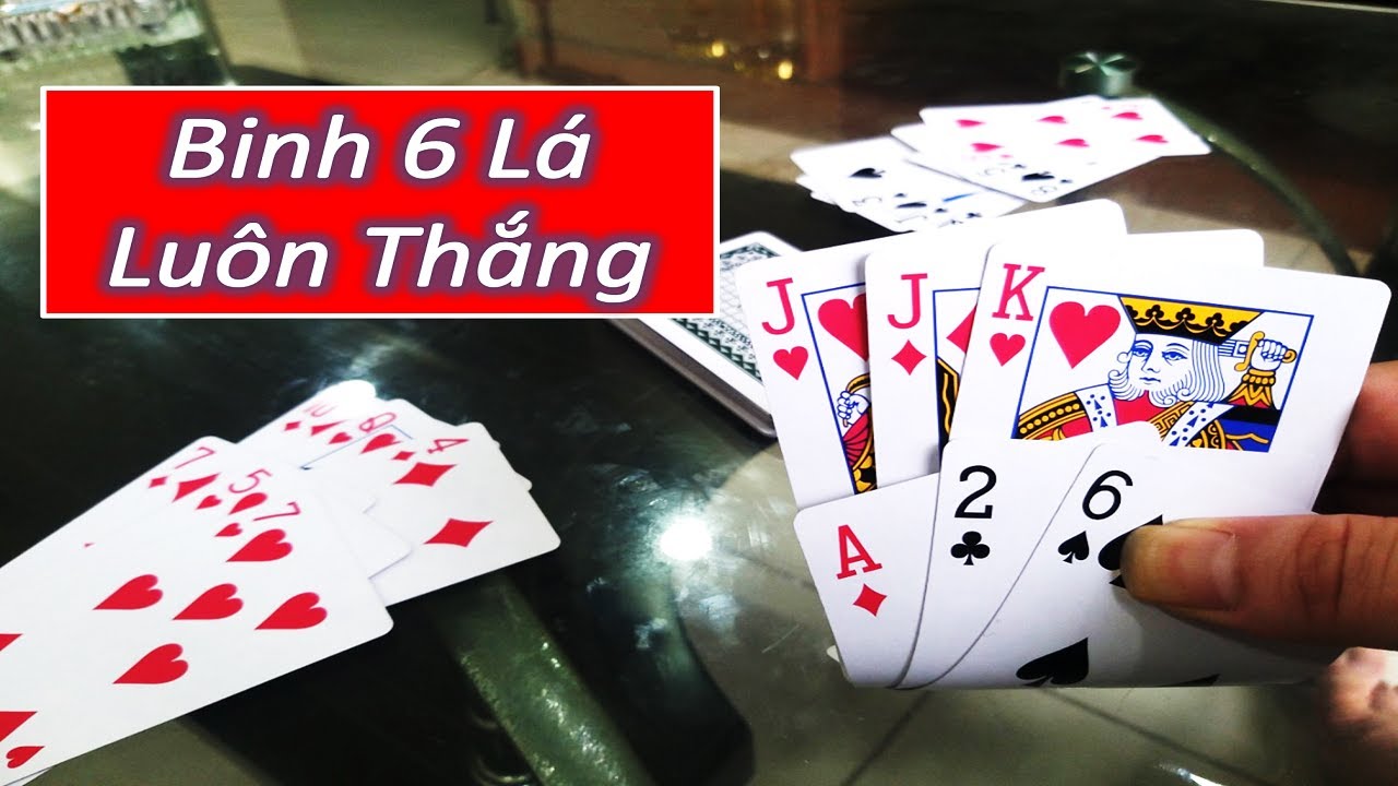 Hướng dẫn chơi bài binh 6 lá tại K8CC 2 bài binh 6 lá k8 bet