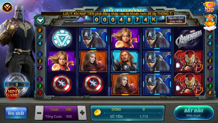 Nổ hũ Avengers - Cuộc chiến nổ hũ đỉnh cao 17 nổ hũ avengers