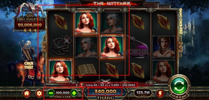 Slot game The Witcher tại K8CC - Hướng dẫn tham gia 10 Bạch thủ lô khung 3 ngày